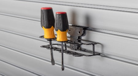 Screwdriver Rack SlatWall Accessory