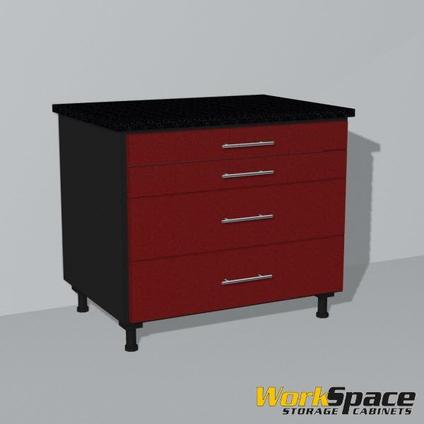 4 Drawer Base Garage Cabinet 32-1/4