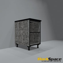 Open Base Garage Cabinet (1 Adj. Shelf) 16-1/2"W x 27-1/2"H x 22-1/2"D