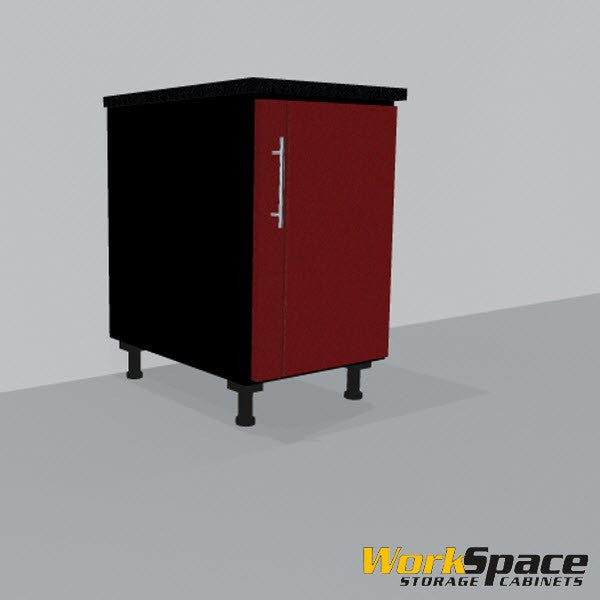 1 Door Base Garage Cabinet Right Swing (1 Adj. Shelf) 16-1/2