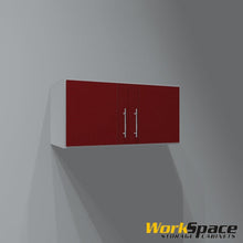 2 Door Upper Garage Cabinet (1 Adj. Shelf) 32-1/4"W x 16"H x 15-1/2"D