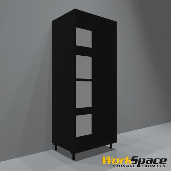 Open Tall Garage Cabinet (3 Adj. Shelves) 32-1/4
