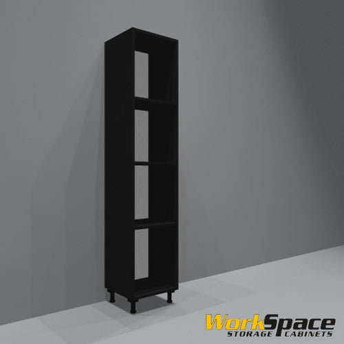 Open Tall Garage Cabinet (3 Adj. Shelves) 16-1/2