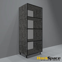 Open Tall Garage Cabinet (3 Adj. Shelves) 32-1/4"W x 79-1/8"H x 23-3/4"D
