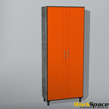 Tall Garage Cabinet 2 Door (3 Adj. Shelves) 32-1/4"W x 79-1/8"H x 15-1/2"D