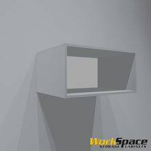 Open Upper Garage Cabinet (1 Adj. Shelf) 32-1/4"W x 16"H x 23-3/4"D