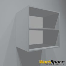 Open Upper Garage Cabinet (2 Adj. Shelves) 32-1/4"W x 31"H x 23-3/4"D