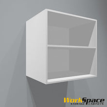 Open Upper Garage Cabinet (2 Adj. Shelves) 32-1/4"W x 31"H x 23-3/4"D