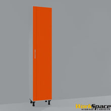 Tall Garage Cabinet 1 Door Right Swing (3 Adj. Shelves) 16-1/2"W x 79-1/8"H x 11-1/2"D