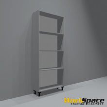 Open Tall Garage Cabinet (3 Adj. Shelves) 32-1/4"W x 79-1/8"H x 11-1/2"D