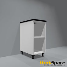 Open Base Garage Cabinet (2 Adj. Shelves) 16-1/2"W x 35"H x 22-1/2"D