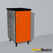 1 Door Base Garage Cabinet Right Swing (2 Adj. Shelves) 16-1/2"W x 35"H x 22-1/2"D