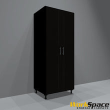 Tall Wardrobe Cabinet 2 Door (1 Fixed Shelf W/Clothes Rod) 32-1/4"W x 79-1/8"H x 23-3/4"D