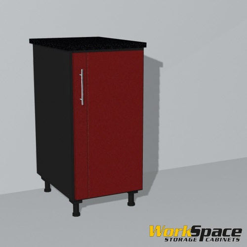 1 Door Base Garage Cabinet Right Swing (2 Adj. Shelves) 16-1/2