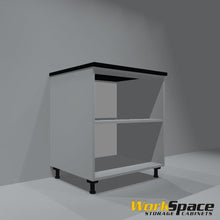 Open Base Garage Cabinet (2 Adj. Shelves) 32-1/4"W x 35"H x 22-1/2"D