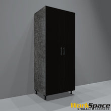 Tall Wardrobe Cabinet 2 Door (1 Fixed Shelf W/Clothes Rod) 32-1/4"W x 79-1/8"H x 23-3/4"D