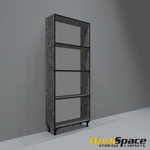 Open Tall Garage Cabinet (3 Adj. Shelves) 32-1/4"W x 79-1/8"H x 11-1/2"D
