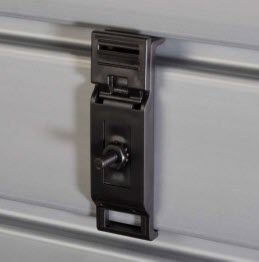 Locking accessory clip - Black
